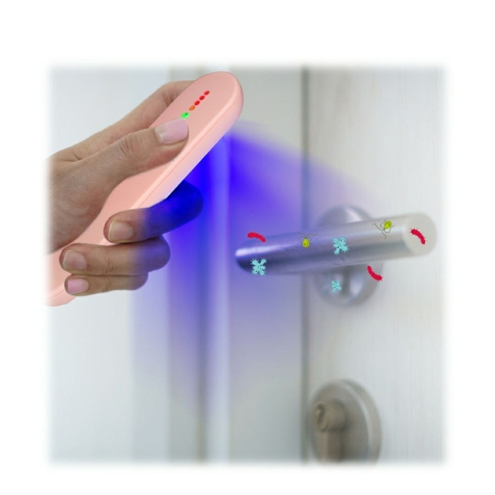 Portable UV C Sanitizing and Disinfecting Wand